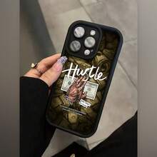 Per iPhone 11, 12, 13, 14, 15, 16 Plus Pro Promax XSMAX XS/X Custodie per telefono in silicone, di alta qualità e alla moda - nero - Visualizzare 2