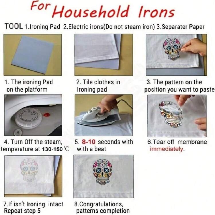 1 miếng/2 miếng/3 miếng dán chuyển nhiệt chủ đề Giáng sinh bền chắc - Hoàn hảo cho áo phông, áo hoodie, quần jean tự làm và nhiều hơn nữa - Nhiều màu - Xem 10