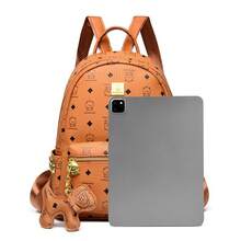 Women Fashion Backpacks - 2米白色[附掛件] - 查看 4