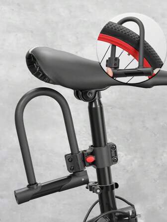 带锁座的自行车U型锁，摩托车形锁，防盗锁，自行车/电动自行车锁，山地自行车锁