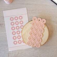 Carbon Steel Round Ring Shape Cutting Die Mold, Metal Cutting Tool For Scrapbooking, Greeting Card Crafts, Home Decor Projects DIY - Silver - View 3