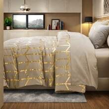 7 Pieces (Full/Queen/King) Elegant Bed In A Bag Comforter Set, Twin(5 Pieces),Stylish Solid Comforter, Soft Microfiber, Comfortable And Warm, Cloud-Like Soft Bedding Set, Bedroom Decor For Spring/Summer/Autumn/Winter, Ideal Gift
