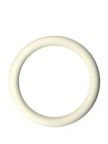 DEFIT حلقة اليوغا المثقلة بالسيليكون - 5 رطل / 10 رطل دائرة اللياقة البدنية للتدريب على القوة، سطح ناعم للإمساك، معدات جيم منزلية