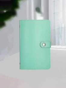 100Pcs Envelope Budget Challenge Loose Leaf Binder, Money Saving Binder, PU Leather Banknote Storage Book, Money Organizer For Banknote Photos, Stamps And Bank Card Storage, Multi-Function Loose Leaf Storage Organizer Pouch, Large Capacity Cash Storage Notebook, Birthday/New Year Gift, Multi-Function Loose Leaf Storage Organizer Pouch, Portable Purse, Clear Card Holder, Travel Accessories, Boho Vibes