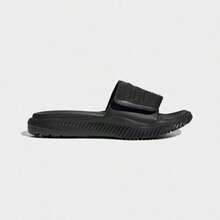 AlphaResponse 2.0 Slide JP5397 – Core Black – Lightweight Unisex Sports Slides For Casual Wear, Travel, And Post-Workout Recovery - Black - View 2