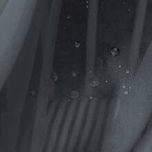 1pc Solid Color Waterproof Polyester Outdoor Sheer Curtain, Modern Simple Dust-Proof Sun-Proof Gazebo Waterproof Curtain Panel For Balcony, Canopy, Yard - Multicolor - View 2