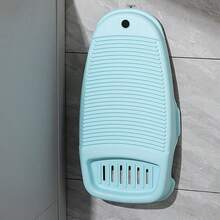 1件PP加厚搓衣板防滑洗衣板家用洗衣盆塑料搓衣板方便收纳