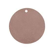 4 piezas de posavasos redondos de silicona con panal - resistentes al calor, flexibles, fáciles de limpiar, antideslizantes, protegen mesas y encimeras de cocina - ideales para platos, ollas y sartenes calientes, perfectos para diversas celebraciones festivas. Confirme que el tamaño del producto sea adecuado antes de comprar.