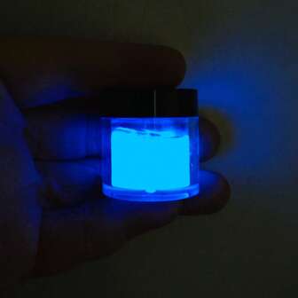 Dofuny 12colors/Box Luminous Glitter Glow In Dark Phosphor Powder Neon Fluorescent Pigment DIY Handmade Soap Set For Jewelry Making Epoxy Resin Decoration Colorant