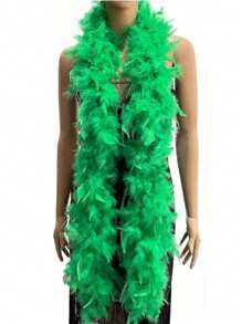 1 PIEZA Boa de plumas artificiales largas, bufanda de plumas para proyectos DIY, fiesta de cumpleaños, disfraz, sesión de fotos de boda, espectáculo en el escenario, decoración del hogar y fiestas, suministros de carnaval, Halloween