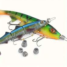 4pcs/Set Treble Hook Fishing Hooks Rig