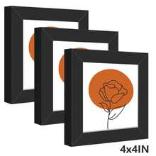 1/3 pezzi, cornici per quadri di diverse dimensioni 30x30cm/20x20cm, vari colori disponibili: nero, bianco, legno, cartoncino nero, cornici colorate, eleganti cornici quadrate per foto/ritratti da parete, adatte come regali per Natale, matrimonio, Capodanno, Pasqua, Festa della Mamma