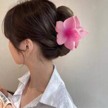 1 szt. Kolorowa spinka do włosów z 5 płatkami kwiatów, spinka do włosów Sweet Bun Shaper, gumka do włosów z motywem kwiatowym, spinki do włosów Daisy dla kobiet, spinki do włosów, spinki do włosów, artykuły szkolne