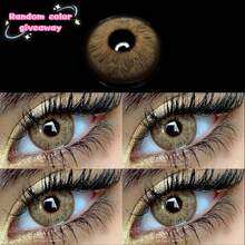 FRESH LADY Freshlady Natural Color Contact Eyewear, Leopard Print Brown Pupilentes, 1 Year Disposable - Brown - View 12