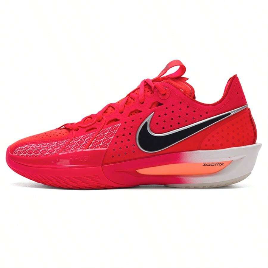 Nike G.T. CUT 3 EP Basketball Shoes, Lightweight Cushioning Men's Sneakers For Sports Training - Charming Red/Black/Peak White/Atomic Pink - View 1