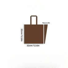 10pcs/High End Frosted Clothing Store, Clothes For Shopping, Hand-Held Bags, Plastic Bags, Gift Packaging And Packaging