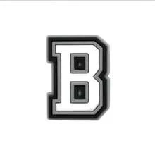 Letras DIY Encantos de Sapatos Decoração 0-9# Números ABC-Z Encantos de Sapatos para Tamancos e Sandálias, Encantos Coloridos de PVC para Decorações de Pulseiras e Sapatos, Lembrancinhas de Festa de Aniversário