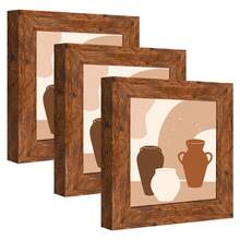 1/3 pezzi, cornici per quadri di diverse dimensioni 30x30cm/20x20cm, vari colori disponibili: nero, bianco, legno, cartoncino nero, cornici colorate, eleganti cornici quadrate per foto/ritratti da parete, adatte come regali per Natale, matrimonio, Capodanno, Pasqua, Festa della Mamma