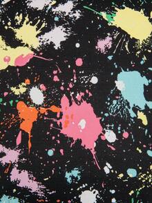 1 件防滑弹力装饰沙发套，牛奶丝面料花卉羽毛裙边设计，防宠物，色彩鲜艳，适合春、夏、秋、冬