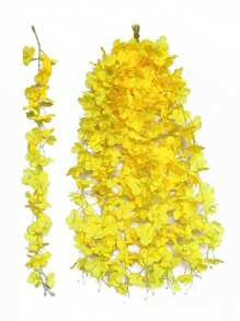 10 PCS Of Artificial Wisteria Garland Is Suitable For Weddings, Engagements, Birthdays And Home Decoration - The Perfect Garden, Hotel, Party, Camping, Tent, Office, Walkway, Fence, Swing Decoration, Garden Decoration
