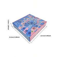 Miniso Disney Stitch Food Party Series Textured Art - Handmade Material Kit + Stitch Food Theme Pattern, Textured Design, DIY/Home Decor/Stitch Merchandise (1pc) - Multicolor - View 8