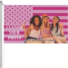 1pc Customizable Personalized Flag With Photos And Text, For Birthday, Wedding, Halloween, Christmas, Party, Father's/Mother's Day, Home Decor, Bedroom Aesthetics, Wall Art Lightweight Custom For Graduation, For Weddings, For Housewarming Tea Room, Bedroom, Living Room, Custom Tapestry, Custom Tapestry For Anniversaries, For Graduation, For Housewarming, For Weddings, For Birthdays Sofa, Bed, Car, Tea Room, Bedroom, Living Room