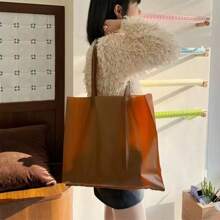 10pcs/High End Frosted Clothing Store, Clothes For Shopping, Hand-Held Bags, Plastic Bags, Gift Packaging And Packaging