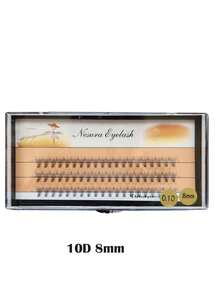 1 BOX (60 Clusters), 10D 8/9/10/11/12/13/14MM, Eyelash Extension Clusters, Single Cluster False Eyelashes Makeup Tool Cluster Lashes DIY Lash Clusters, Eyelash Clusters, Individual Eyelashes, Lashes, Fake Lashes - C - View 12