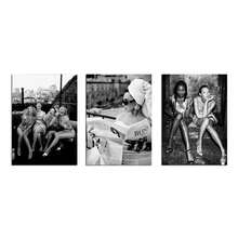 Bộ 1/3/6 tranh nghệ thuật treo tường phong cách cổ điển, tranh đen trắng theo phong cách retro, trang trí tường hiện đại, phù hợp cho văn phòng, phòng tắm, phòng khách, phòng ngủ, trang trí nhà cửa, kiểu không khung, tranh nghệ thuật treo tường có khung. - Đen và trắng - Xem 15