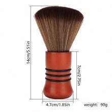 Chổi phủi cổ đa năng, thích hợp cho thợ làm tóc, lông mềm, có thể dùng để làm sạch cổ và tai, dụng cụ salon. - Nhiều màu - Xem 9