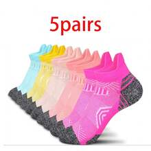 Calcetines deportivos de running profesionales de alta calidad, populares para transfronteriza, calcetines cortos al por mayor para hombres y mujeres - Multicolor - Ver 18