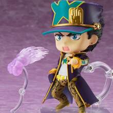 AJOJO Wonderful Adventure Kujo Seitaro Versión Q de arcilla para la cara puede ser adornos de oficina para niños de mano juego de marea adornos colgantes