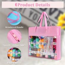 New Crochet Tool Organizer Kit For Beginners, Includes Organizer Bag, TPR Crochet Hooks, Accessories, Ideal Gift For DIY Crochet Hobbyists, Suitable For Wife Or Mother