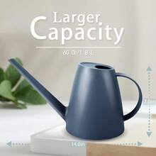 Watering Can For Indoor Plants, Long Spout Water Can For Outdoor Watering Plants 1. 8L 1/2 Gallon, Small Watering Cans For House Plant Garden Flower - Grey - View 9