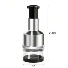 Cortador de ajo y mortero multifuncional de acero inoxidable, herramienta manual de corte y prensado de vegetales para la cocina, picador de cebolla, prensador de ajo, utensilios de cocina multifuncionales