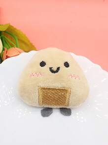 Mini New Series Cat Toys Cat Treat Toy Bread Toast Series With Catmint Fillings Cute Japanese Style Rice Balls Cat Snack Toy Toast Shape Cat Snack Toy Cat Accessories Pet Supplies: Size Tip - Slightly Smaller Than Average