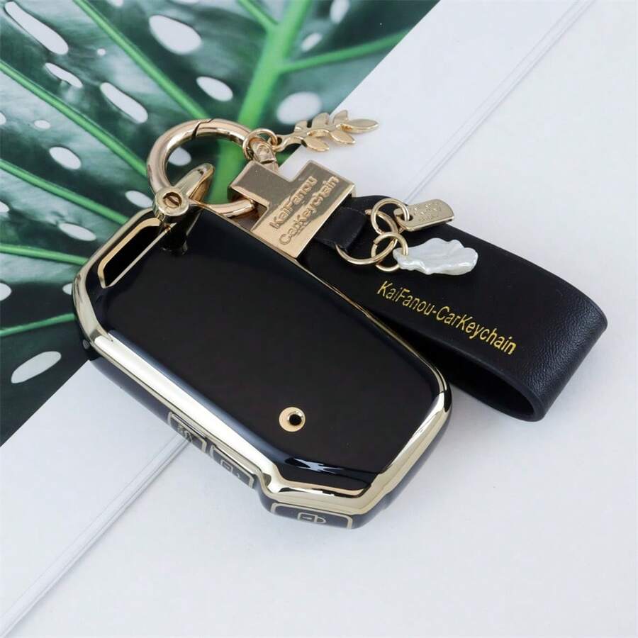 1个高端TPU钥匙扣保护套，适用于起亚索兰托、狮跑、K5、K2、KX3、K4、KX5、KXCross、福瑞迪、赛拉图、赛拉图、锐欧、尼罗，包含1个可爱的钥匙扣配件