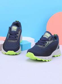 Zapatillas de deporte rosas con cordones, ligeras y transpirables de malla, antideslizantes, para niños y niñas. Calzado deportivo casual para estudiantes de primaria, gimnasio, fitness, entrenamiento cruzado y trotar