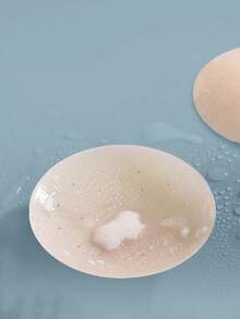 Reusable Ultra-Thin Nipple Covers, Comes With Storage Gift Box, Invisible Self-Adhesive Breast Petals, Convenient To Carry, Lingerie & Lingerie Accessories, Prevent Nipple Protrusion Embarrassment - Beige - View 7