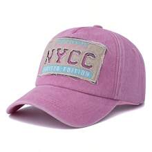 JZML 1pc Unisex NYCC Letter Embroidered Baseball Cap
