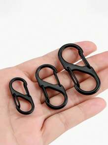 20/10pcs Sturdy And Reliable S-Shaped Hooks - Double Opening Design, Flexible And Easy To Use, Multifunctional Decorative Hook, Suitable For Outdoor And Daily Carry, Various Packaging Zippers For Luggage Decoration Fixing