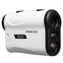 iMeter 656 Yards Golf Rangefinder With Slope Adjustment Golf Range Finder With Fast Flag Locking Vibration Angle Measurement Golf Range Finder White - White - View 2