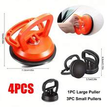 4PCS Dent Puller Car Body Panel Suction Cup Repair Removal Tool Kit Up 200KG - Orange - View 3