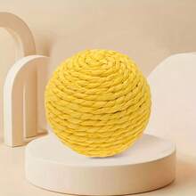 3.15 英寸猫揉捏球 - 滚动和声音激活的猫玩具，耐用的塑料自娱球，内含皱纹纸，室内猫咪无聊克星，无需电池 - 彩色 - 查看 14