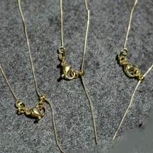 Zhenwei xina Beach Getaway Essential: Natural 'Energy Stone' Layered Necklace Brass Chain Six Color Fashion Jewelry Women For Your Summer Mother's Day Gifts Women