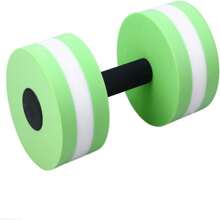 Mancuernas de espuma de EVA para acuaeróbic, material PE general azul, pesas para agua adecuadas para ejercicio de natación, equipo de yoga y natación unisex (paquete individual), accesorios de gimnasio