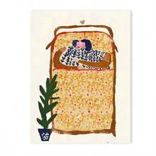 1 Pc Optional Frame Posters Wall Arts Abstract Painted Woman Couple Art Wall Art Animal Modern Nordic Canvas Painting Poster Living Room Bedroom Home Decor Wall Art ,Wall Art With Frame