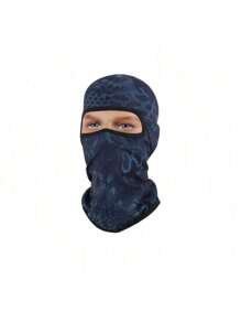 1 pièce Cagoule pare-vent - Ensemble de cache-col et de masque couvrant tout le visage - Protection intégrée de qualité pour les sports de plein air, le cyclisme, la protection solaire et les aventures par tous les temps - Masque de ski sans couture, respirant et réglable