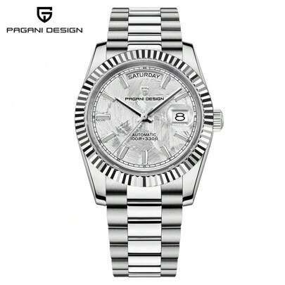 PAGANI DESIGN 2025 New Men Watches 40mm Japan NH36A Automatic Mechanical Stainless Steel Waterproof Men Clock PD-1783
