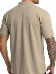 Men's Premium Piquet Polo Shirt - Cát - Xem 4